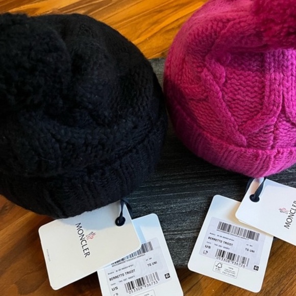 Moncler Wool Hat, NEW only black is available, NEW - Picture 9 of 11